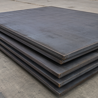 Plaque d'acier structurel laminé à chaud haute résistance Q355 Q355B, tôle d'acier HSLA résistante aux basses températures, découpe pour la construction