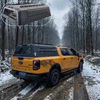 Vente directe d'usine, auvent rigide pour pick-up de style tout-terrain, imperméable, pour Toyota Tacoma, Ford F150, Hilux, Ford F150 Ute