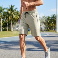 Shorts de course athlétiques décontractés pour hommes, personnalisés en usine, écologiques, à séchage rapide, avec doublure en maille respirante, anti-transpiration