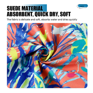 Cát Miễn Phí Nhanh Chóng Khô Tùy Chỉnh Lớn Sang Trọng Microfibre Da Lộn Tái Chế Nhựa Cát Miễn Phí Sọc Bãi Biển Nhiệt đới Khăn Với Logo - Product Image 4