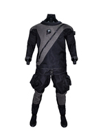 Combinaison étanche YONSUB avec bottes, combinaison de plongée thermique en néoprène pour la plongée, le kayak, le canoë, la natation en eau froide