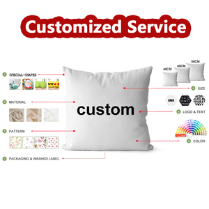 Housse <span class=keywords><strong>de</strong></span> <span class=keywords><strong>coussin</strong></span> personnalisée avec logo, écologique, 600TC, amovible et lavable, imprimé brodé <span class=keywords><strong>de</strong></span> Noël - Product Image 2