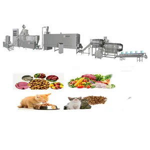 Fully automatic dog food making machine slg65 :150-160kg/h