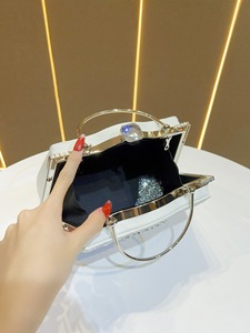 Sac de soirée de luxe en diamant, sac à main en strass pour femme, sac de créateur pour mariage et fête, sac de soirée tendance pour femme - Product Image 3