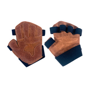 Gants de sport antidérapants en cuir de vache pour hommes et femmes, entraînement avec barre de traction, haltères, anti-callosités, fabrication chinoise, modèle autre - Product Image 1