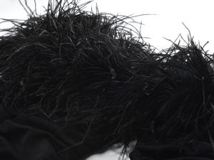 Maglione da Donna 2026 <span class=keywords><strong>con</strong></span> Scollo a Barca, Aderente, Decorato <span class=keywords><strong>con</strong></span> <span class=keywords><strong>Piume</strong></span>, Maniche Lunghe, Tinta Unita - Product Image 5