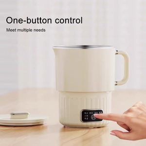 Portable Foldable Electric 800ml Stainless Steel Health Pot Multi Models Constant <strong>Temperature</strong> Traveling <strong>Kettle</strong> - Product Image 4