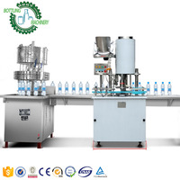 Bouteilles en plastique transparentes Semi-automatique, pour eau, sauce de soja, buse à 12 têtes, machine de remplissage rotative