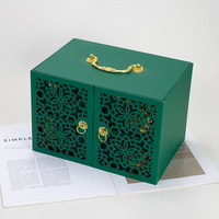 Caja de Embalaje de Lujo Personalizada para Pasteles Lunares, Set de Caja de Regalo para Vino con Impresión de Logotipo Elegante, Regalos Empresariales para el Festival del Medio Otoño