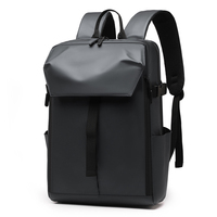 Nueva Mochila Simple de Color Sólido y Gran Capacidad, Personalizable con Logotipo, Bolsa Multifuncional para Computadora, Bolsa de Viaje Corta