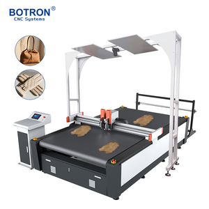 Da thật Dải Máy Cắt Da Hành lý cắt cho hiệu quả sản xuất - Product Image 2