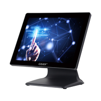 Nouvel écran tactile capacitif industriel POS de 15 pouces 1024*768p, écran interactif 4:3 LED pour POS