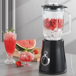 Professionnel Mixeur Home Glass Jar Fruit Vegetable Fruit Juicer Countertop Blender Smoothie Blender Mixer Kitchen Fruit Blender
