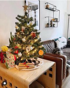 Cage de style meuble pour chiens de taille moyenne chenil d'intérieur esthétique pour chiots avec porte maison décorative moderne en fil de bois pour animaux de compagnie - Product Image 6