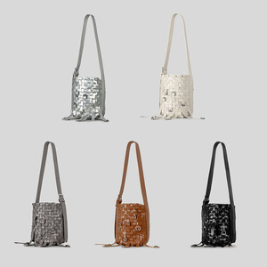 <span class=keywords><strong>Novedades</strong></span> 2026, Bolso de Hombro de Diseño Inspirado en Diseñadores para Mujer, con Detalle Tejido a Mano, Logotipo Personalizado, Duradero, Venta al Por Mayor - Product Image 6