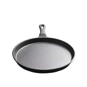 26cm classic cast iron round skillet frying pan