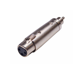 Convertidor de audio Jinsanhu, conector macho RCA a hembra XLR, conector metálico para equipos de audio - Product Image 3