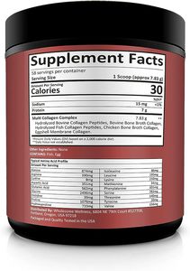 マルチコラーゲンペプチドOEM加水分解マルチコラーゲンプロテインドリンクパウダースキンサプリメント - Product Image 5