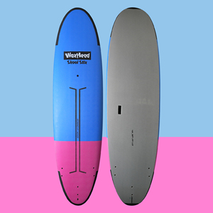 Vente en gros d'usine OEM de planches de surf |   Planche de surf pour débutants 8'0" 98L en fibre de verre souple, mousse EPS intégrale, époxy, technologie Vacuum, pour débutants - Product Image 2