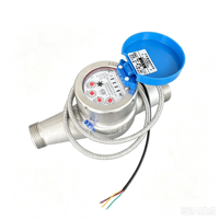 Stainless Steel DN25 Electronic Water Meter with RS485 Connectivity