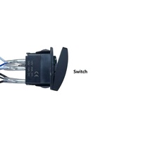 Sakelar Lampu Kabut LED Sepeda Motor 1 hingga 2 Kabel Harness Lampu Kabut Off-road Kabel Relay Kiri dan Kanan Harness Kabel Cerdas