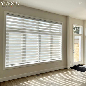 Alta calidad 100% poliéster personalizado inalámbrico motorizado asequible cortinas cebra persianas <span class=keywords><strong>enrollables</strong></span> - Product Image 5