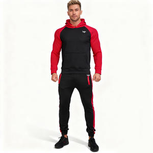 Conjunto Deportivo para Hombre, Primavera, Ecológico, Tallas Grandes, Estampado, Transpirable, Sudadera con Capucha, Pantalones Holgados hasta el Tobillo - Product Image 2
