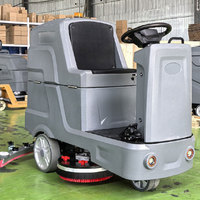 Autolaveuse autoportée résistante à la corrosion P1 avec raclette en aluminium en matériau importé pour stades sportifs/gymnases/environnements difficiles