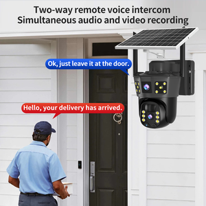 كاميرا شمسية مزدوجة النطاق Ghz و 5Ghz مع عدسة مزدوجة واي فاي <span class=keywords><strong>2</strong></span> شاشات في الهواء الطلق IP66 - Product Image 3