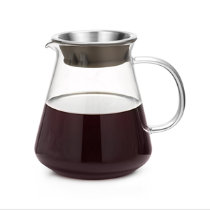 Offre Spéciale – <span class=keywords><strong>Cafetière</strong></span> <span class=keywords><strong>Classique</strong></span> en Verre Écologique de 800 ml avec Couvercle en Acier Inoxydable pour Infusion Manuelle (French Press) - Product Image 3