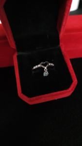 Anillo de Jade Ajustable de Plata 925 con Jadeíta Verde de Gran Calidad, Estilo Vintage, Arreglo Floral Romántico, Regalo - Product Image 2