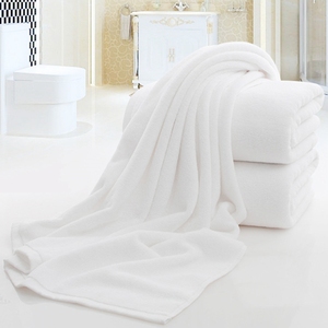 Toalla de baño de spa de hotel de lujo Toalla de gimnasio de cara blanca de microfibra - Product Image 5