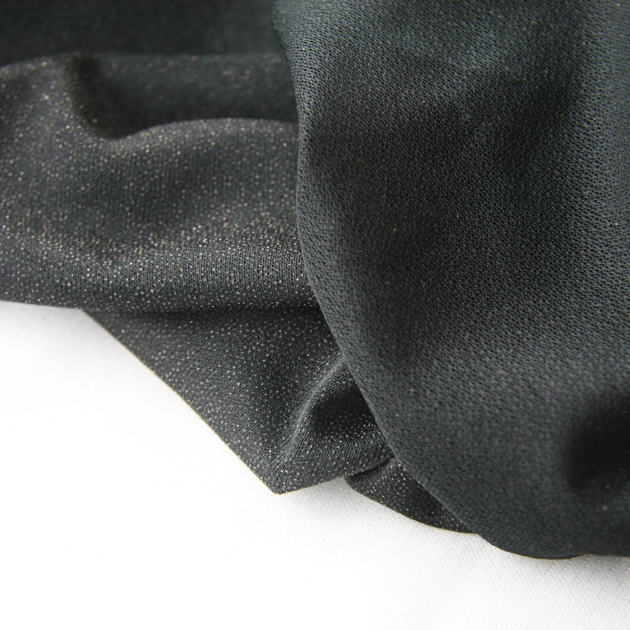 Black White Woven Fusing Interlining Fabric Fusible Interfacing Fabric For Garment