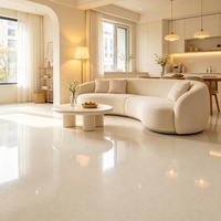 Résine époxy durable pour sols en pierre, sable coloré, auto-nivelante, effet marbre, texture granit, béton pour usage intensif