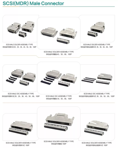 เทรนด์ใหม่ มินิ ดี ริบบอน MDR 36P ปลั๊กเชื่อมต่อ 36 พิน ตัวผู้ SCSI IDC พร้อมสายเคเบิลแบบ WIREMOUNT รุ่น 10136-6000EC + 10336-3210-006 - Product Image 4