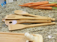 Accessoires de Cuisine les Plus Vendus, Ustensiles de Cuisine Écologiques pour la Cuisson, Nouvelle Spatule en Bambou