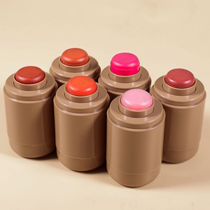 Wholesale Privatr Label 6 Colors Pocket Travel Blusher Small Natural <strong>Illuminator</strong> <strong>Makeup</strong> Muddy Blush Balm Cream Blush Stick - Product Image 1