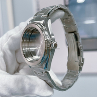 Usine de montres Slonton, pièces personnalisées de haute qualité en acier inoxydable 316L, boîtier NH35 SKX 007