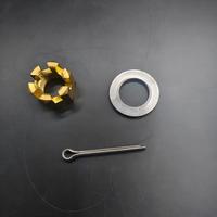 Kit d'écrous d'hélice 6H4-W4599-00-00 en acier inoxydable, neuf, pour moteur hors-bord YAMAHA 40HP-65HP