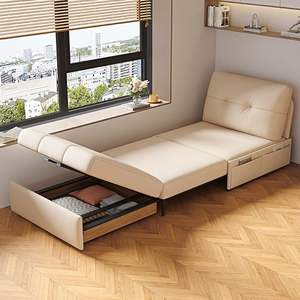 Ghế <span class=keywords><strong>sofa</strong></span> giường gấp đơn hiện đại, nổi tiếng trên mạng, đa năng, có thể kéo dài, dành cho ban công, phù hợp với căn hộ nhỏ, sử dụng kép. - Product Image 3