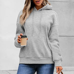 Custom High Quality Oversized Heavyweight Women's Hoodie Sweatshirt 240g Cotton <b>Foam</b> 3D Puff Printing Knitted 3D Front - Product Image 1