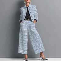 Nouvelle chemise élégante à manches longues pour femme, style européen et américain, en velours à carreaux, version classique, infroissable, collection 2026