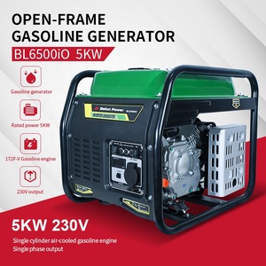 Générateur à essence portable 10L 5KW 5.5KW, générateur à essence portable AC 220V-230V monocylindre 172F-V, <span class=keywords><strong>alternateur</strong></span> générateur - Product Image 2