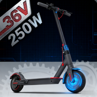 Nouvelle Arrivée Trottinette Électrique Pliable HOPCI 350W en Alliage d'Aluminium avec Frein à Disque, Vitesse 30km/h, Batterie au Lithium pour le Contrôle