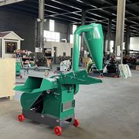 Nouvelle Grande Broyeuse Multifonctionnelle à Lames pour Maïs, Paille, Fourrage, Alimentation du Bétail, des Moutons et des Porcs, avec Fonction de Décorticage et de Broyage Haute Performance
