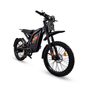 Bicicleta de Montaña con Marco de Acero Estándar Europeo de 2000W, Bicicleta Eléctrica Todoterreno GT2000 con Motor en el Buje Trasero, Batería de Litio sin Escobillas - Product Image 1