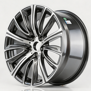 Jantes en alliage d'aluminium forgées pour voitures particulières, 19 pouces, 8.5J, ET 25 mm, PCD 5x120 5x112, finition usinée gunmetal, pour BMW G20 G30 X5 <span class=keywords><strong>X6</strong></span> - Product Image 1
