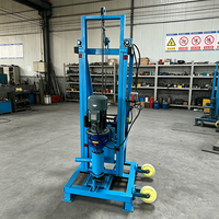 MIKTON MKD-110D Foreuse électrique portable pour puits d'eau, profondeur max. 120m, moteur et pompe 380V, installation domestique plug-and-play