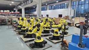 Peitian 6 trục cánh tay robot cơ khí MIG Hàn armrobotic Máy hàn tự động để tương tự fanuc - Product Image 6