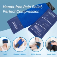 CSI Compresse Chaude/Froide Personnalisée en Nylon Taffetas Réutilisable pour Soulagement Rapide et Durable des Douleurs Musculaires et Articulaires